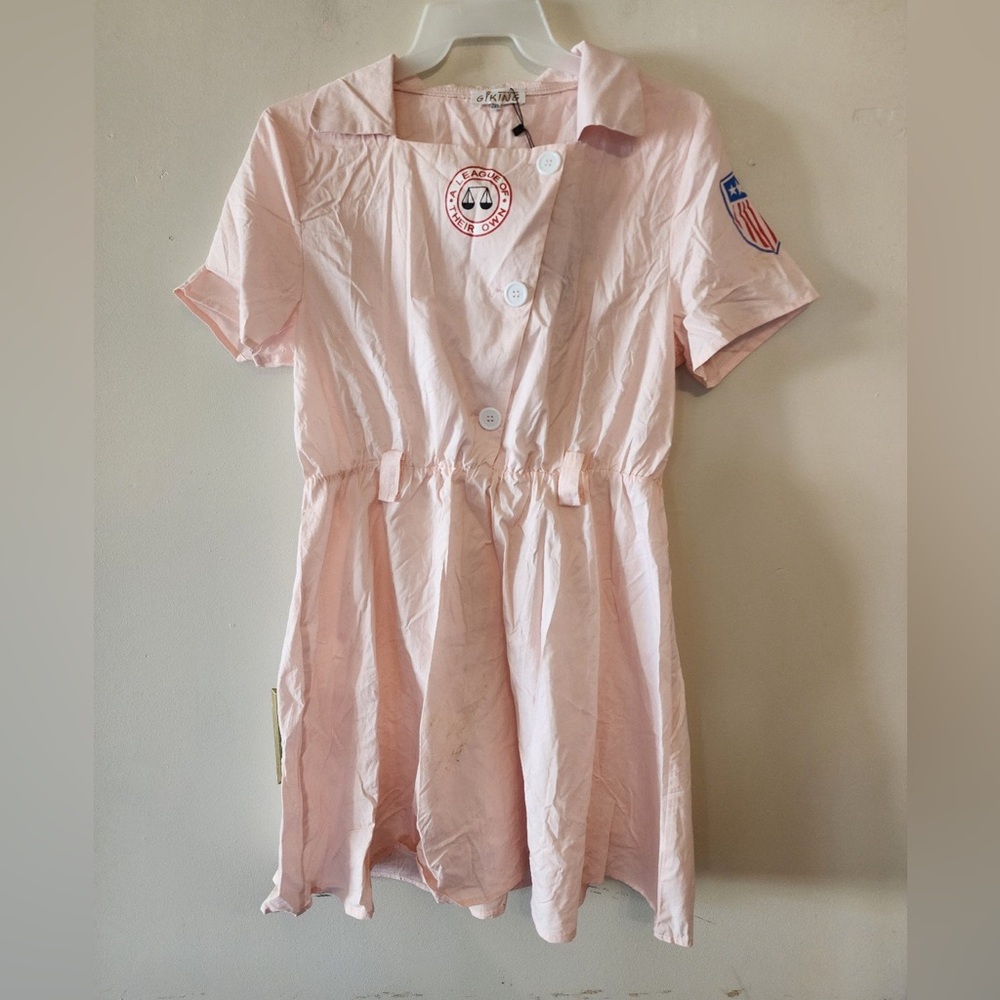 A League of Their Own Dottie Uniform Dress Only Costume youth xxl